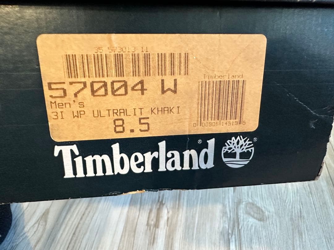 Timberland 3eye USA 製　ブラックソール