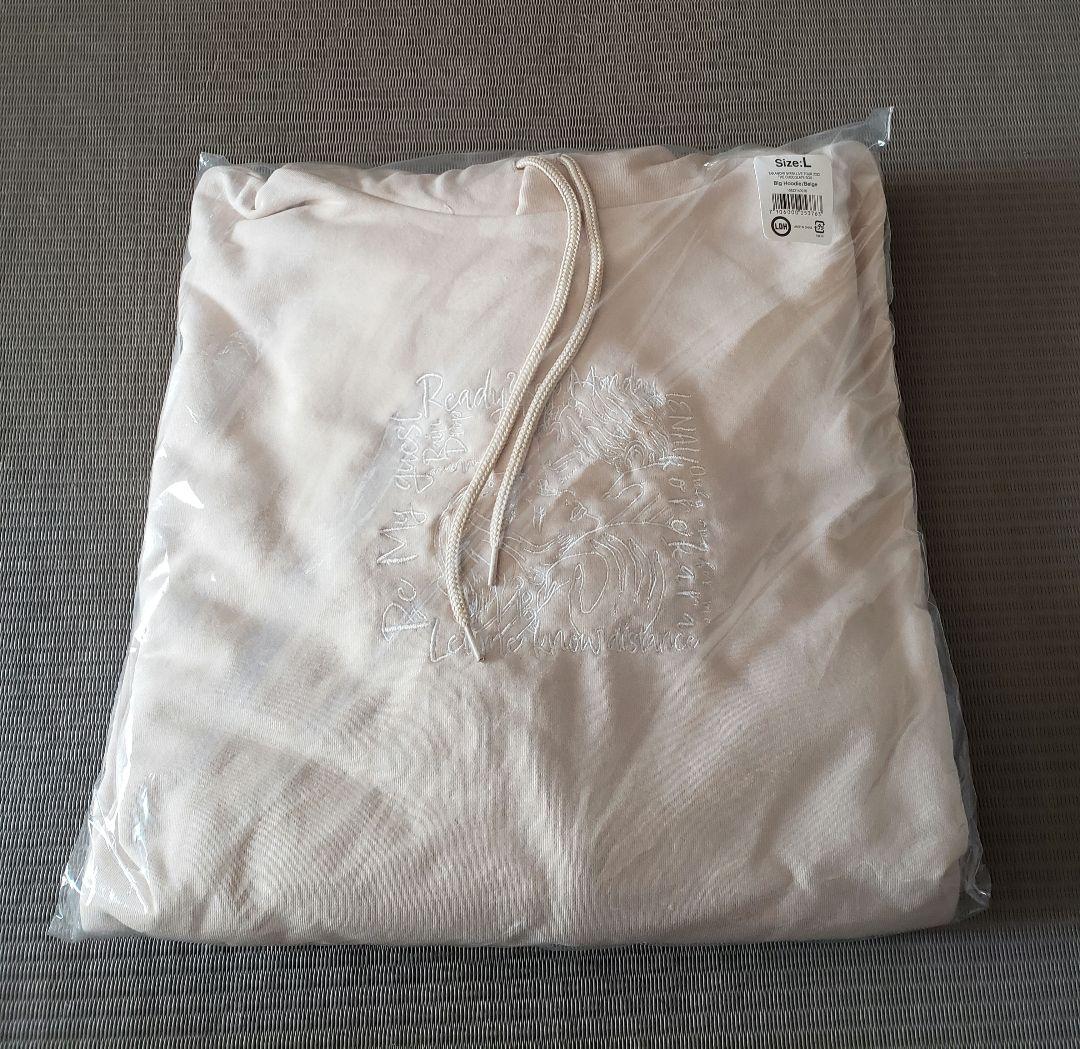 岩田剛典Ready? Big Hoodie/Beige 岩田剛典 パーカー