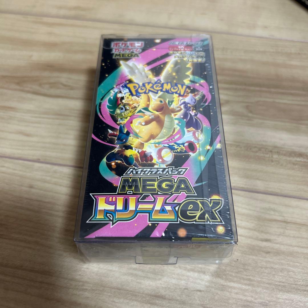ポケモンカード MEGAドリームex6BOXシュリンク付き、無