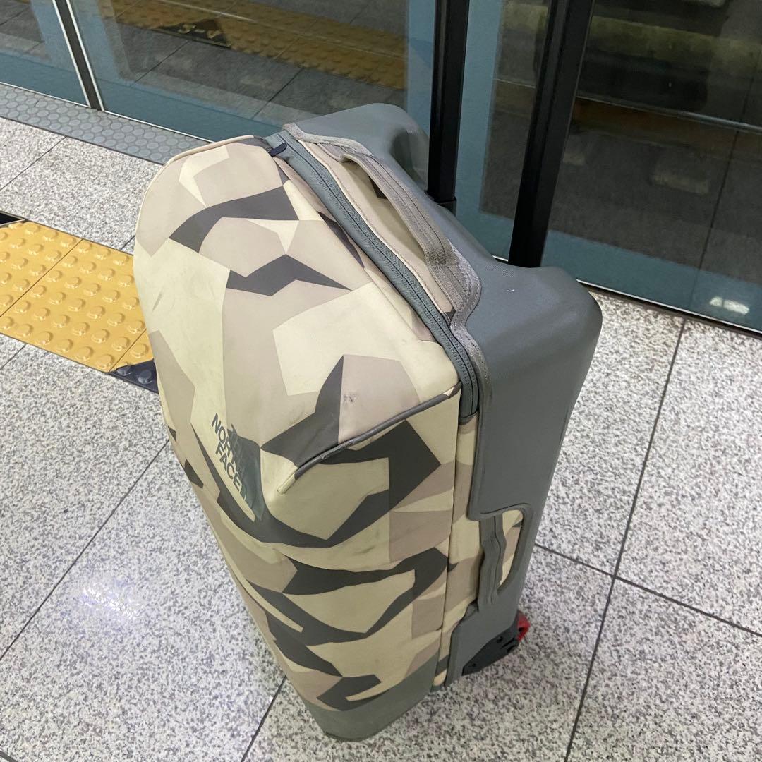 ノースフェイス スーツケース 75L キャリーケース　ソフト　ホワイト