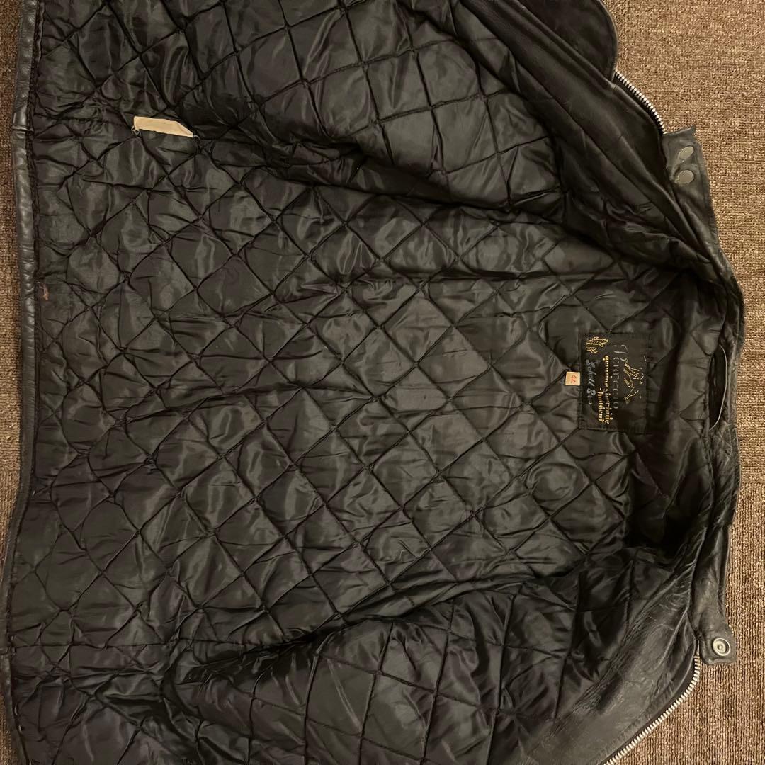 schott 60s~ サボテンタグ シングルライダース size44