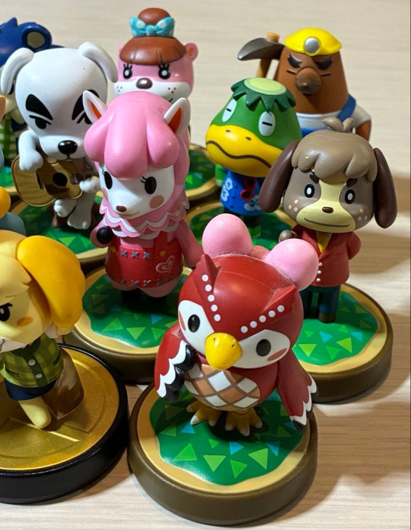 amiibo アミーボ フィギュア あつ森 どうぶつの森 セミコンプリート