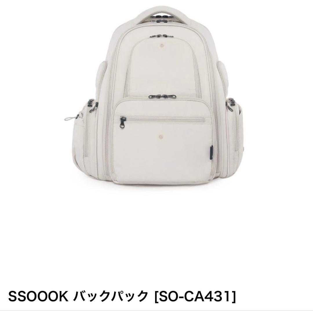 25日まで値下げします！SSOOOK バッグパックMサイズ