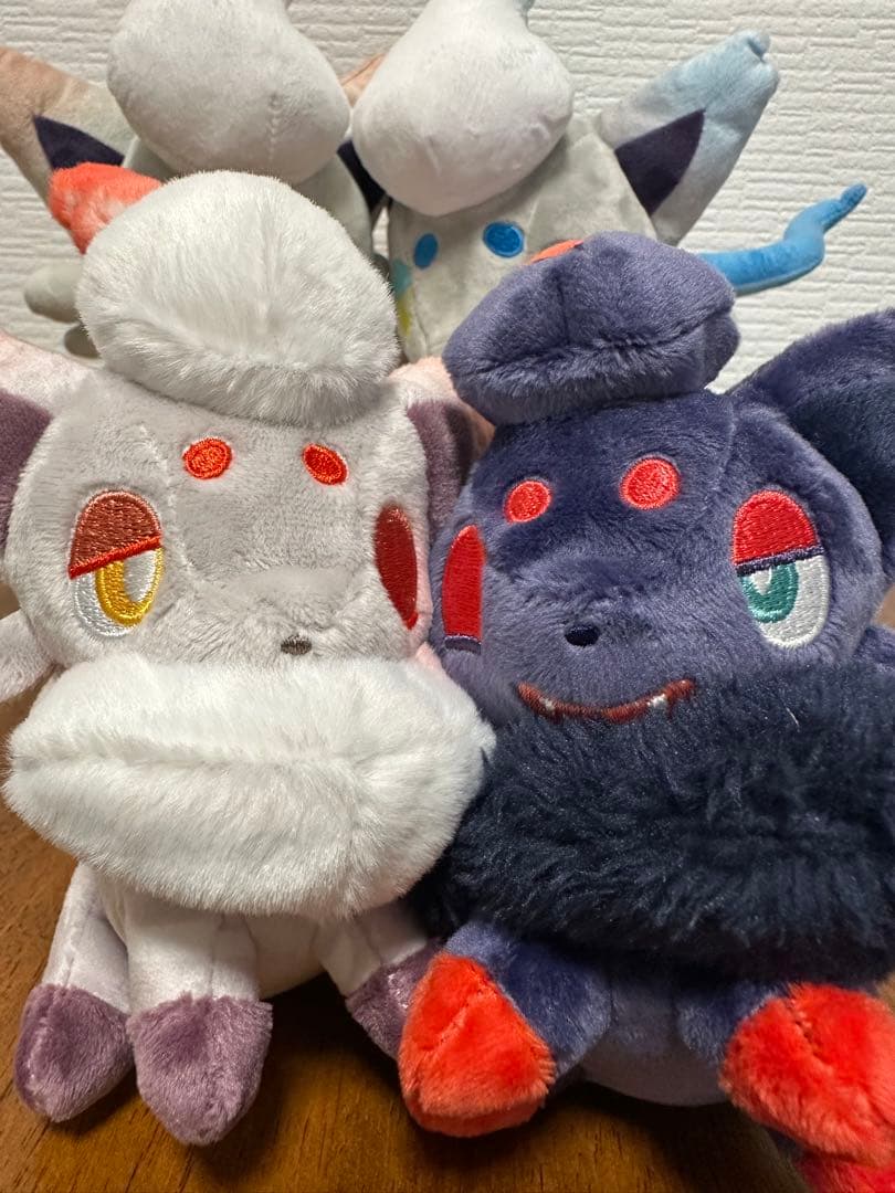 匿名配送／タグ有／ヒスイゾロア色違い／にたものどうし／セット売り