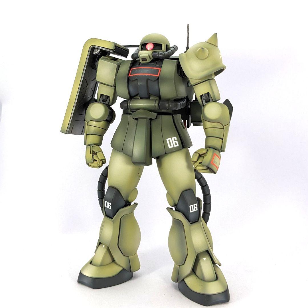 【HGUC】MS-06Fザク　ガンプラ　ジャンク　完成品 マインレイヤー