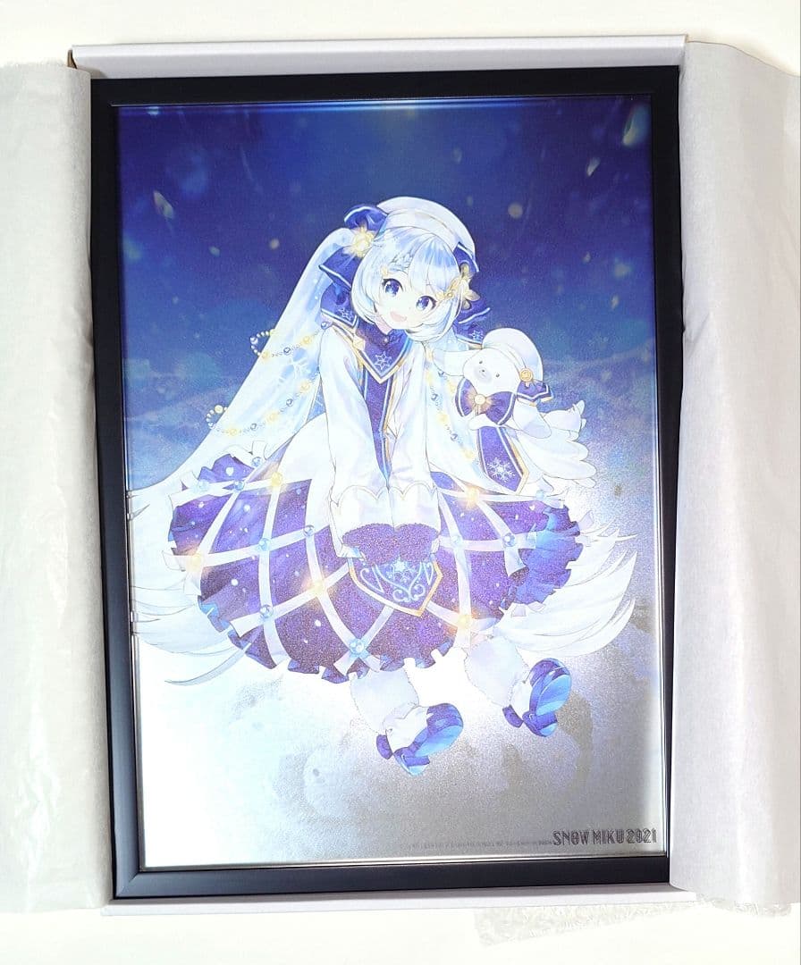 雪ミク  MIKU 2021 B4パブミラー 初音ミク KEI