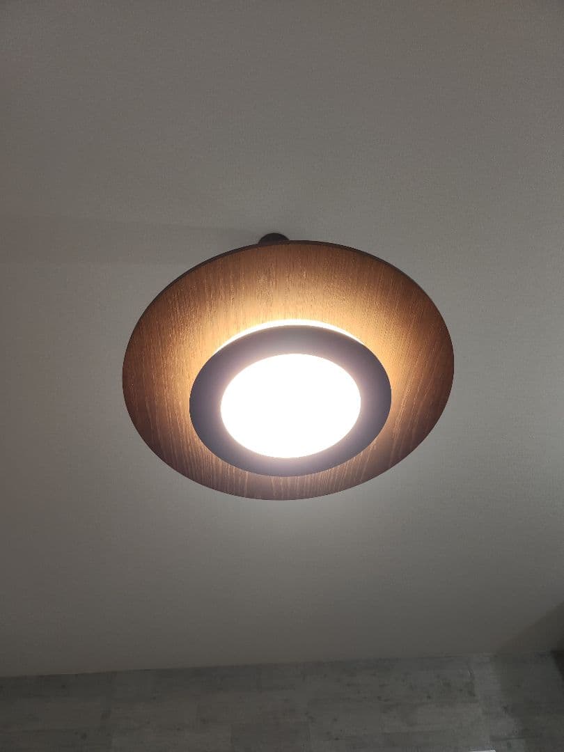 【美品】LEDペンダントライト/木製/DAIKO[DXL81411]