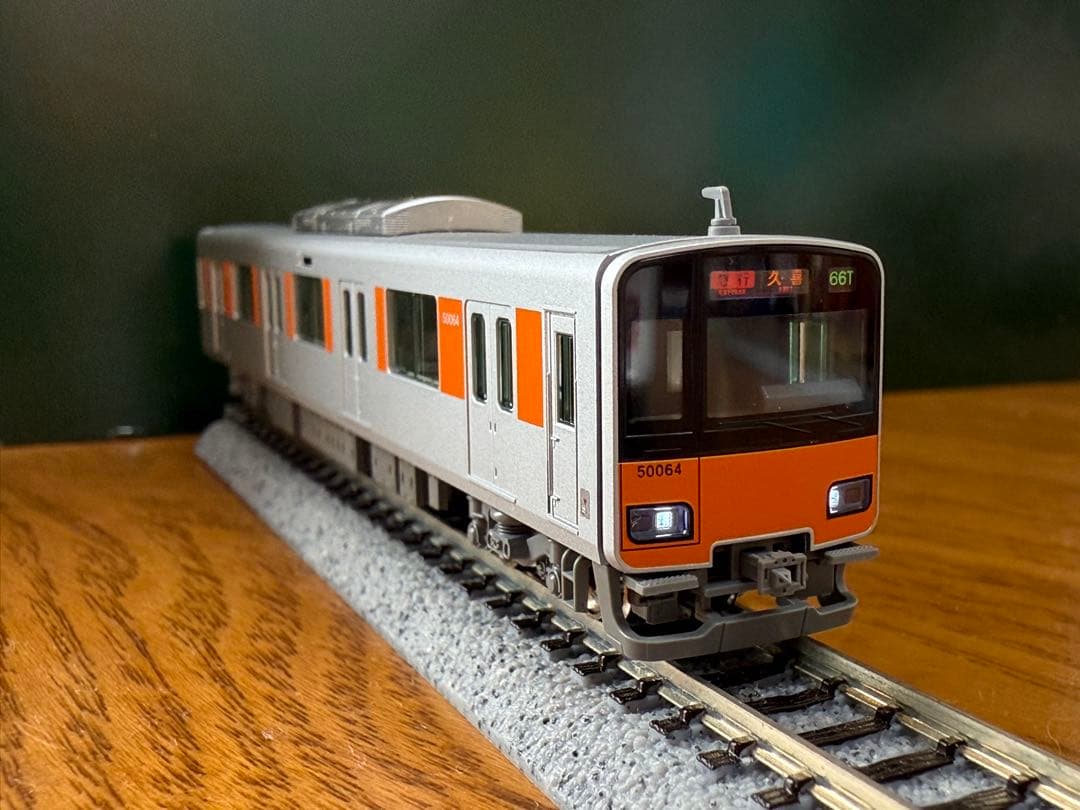 最終値下げ　KATO 東武50050系10両セット・行き先シール