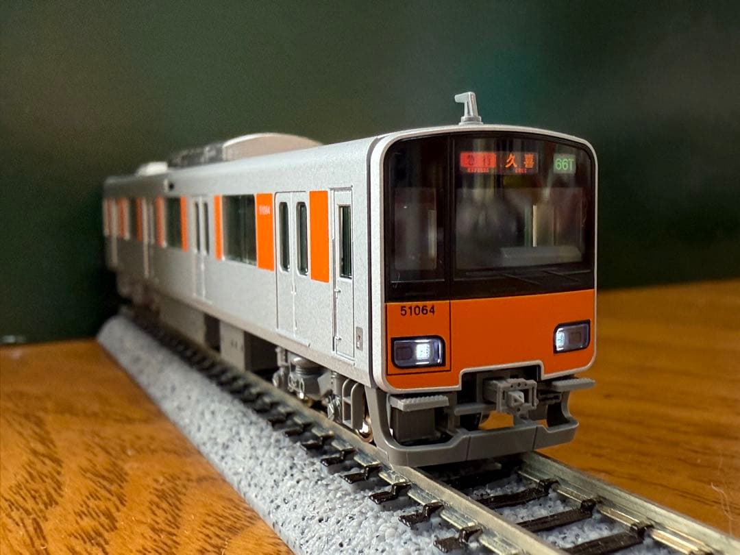 最終値下げ　KATO 東武50050系10両セット・行き先シール