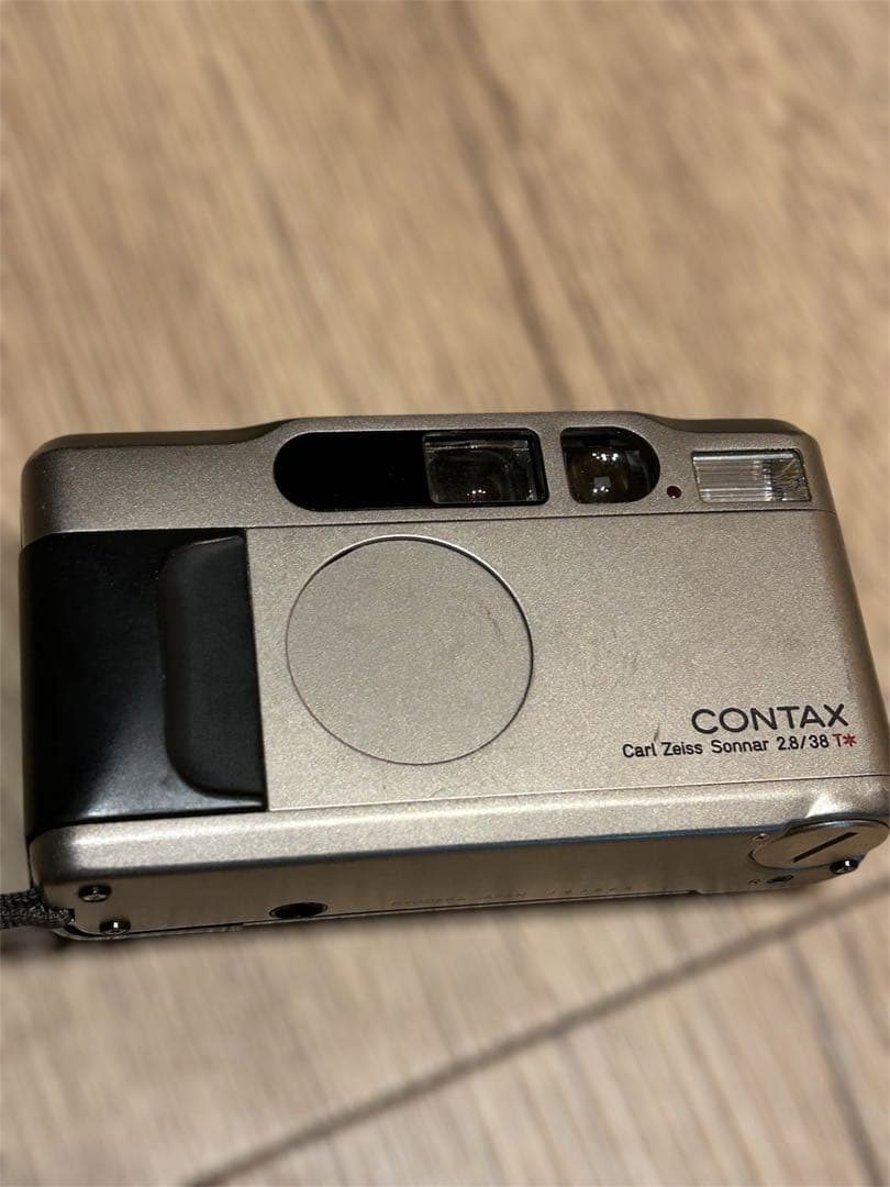 【良品】CONTAX T2　チタンシルバー　作例有