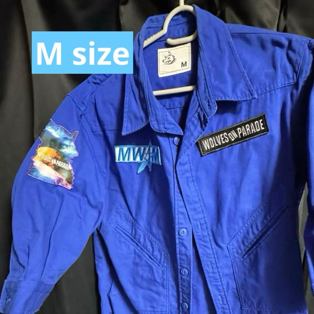 MAN WITH A MISSION 2024福袋 戦闘服 7分袖 M（ブルー）