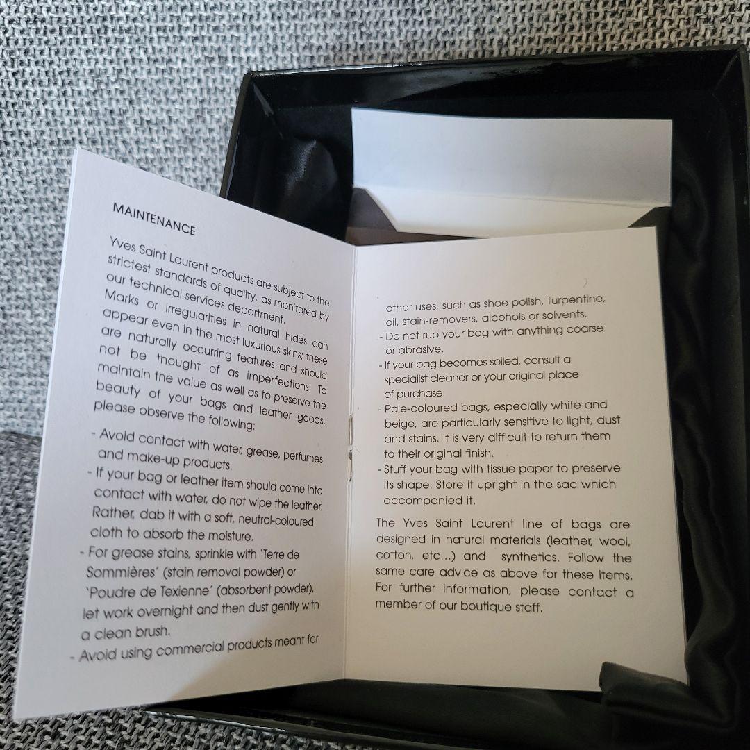 YSLのパイソンシガレットバッグ