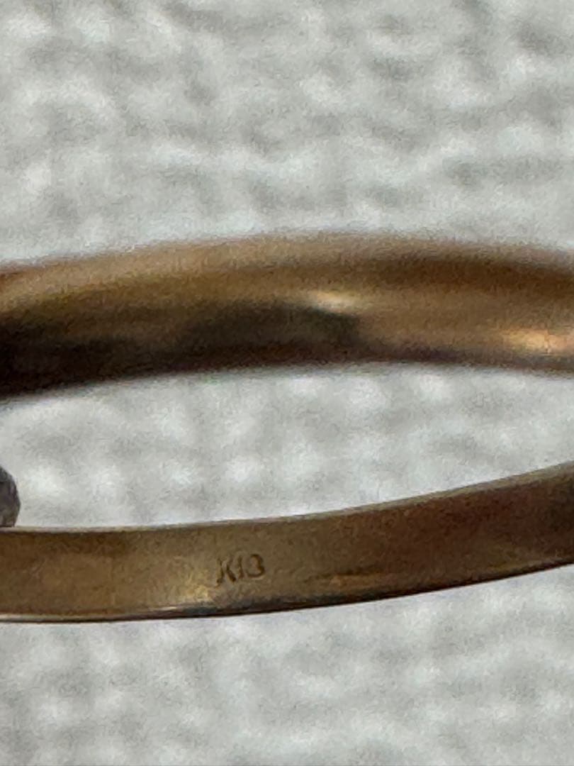 k18 pt 3連リング