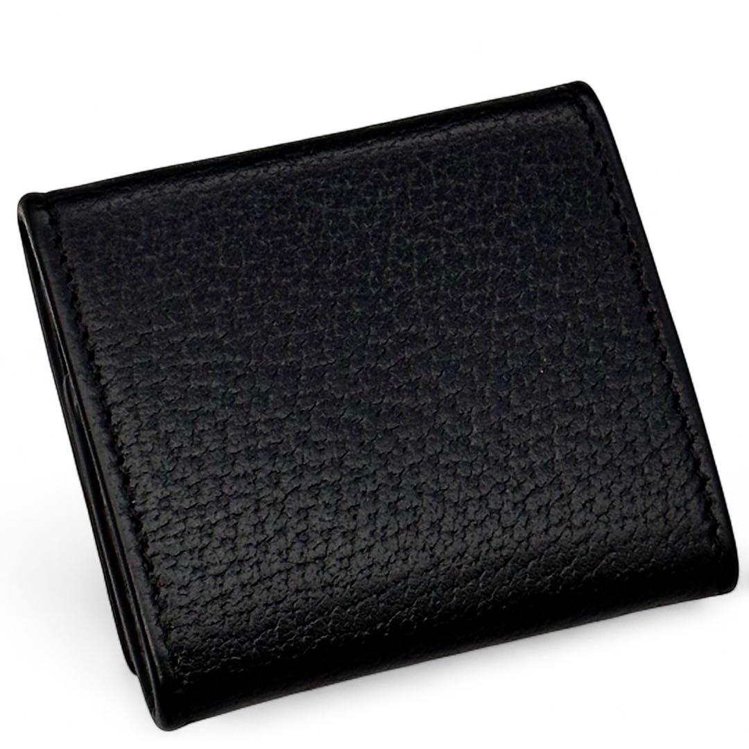 美品 グッチ マーモント ケース 小銭入れ レザー GG柄 ブラック 財布