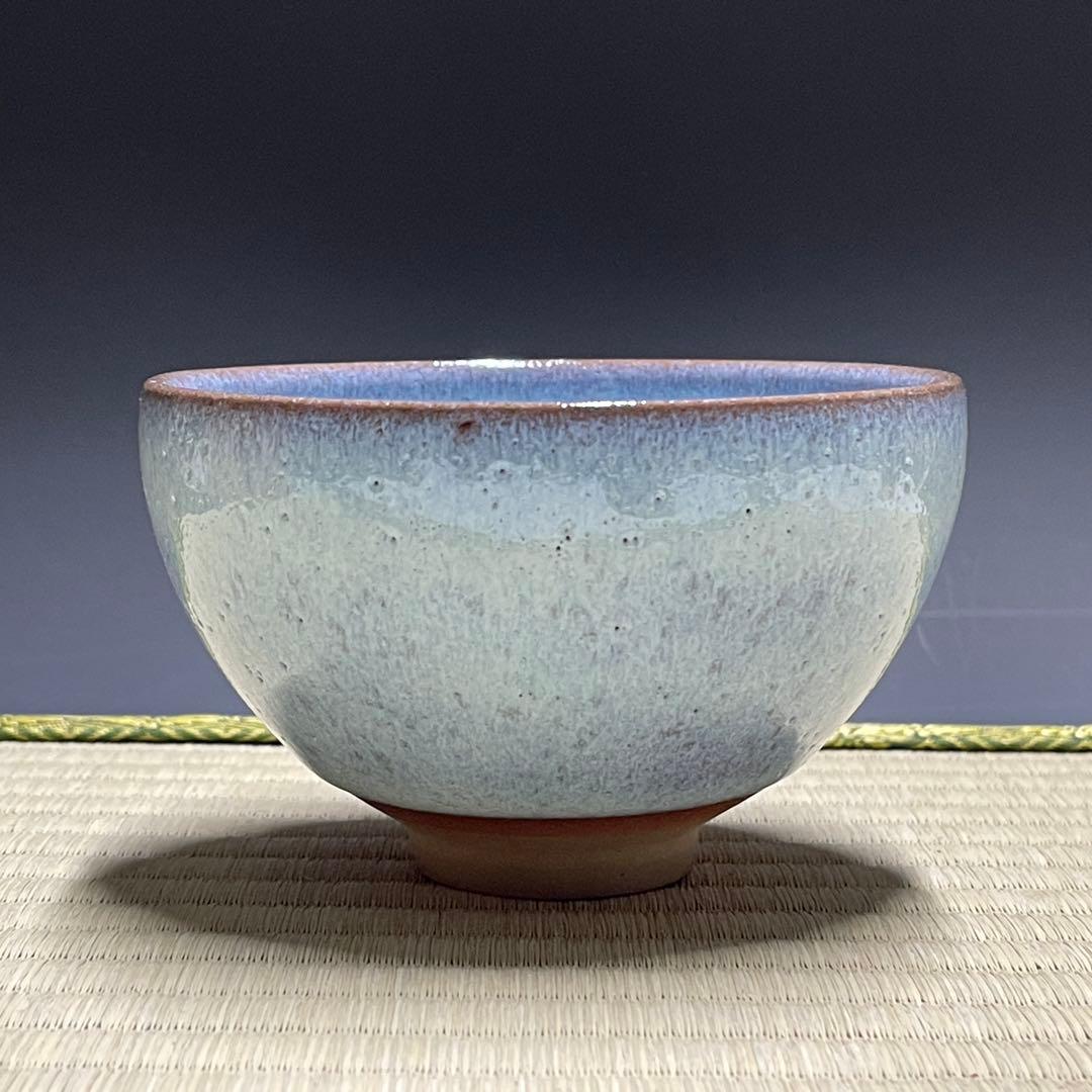京焼 西川実 茶碗 茶道具 骨董品 925