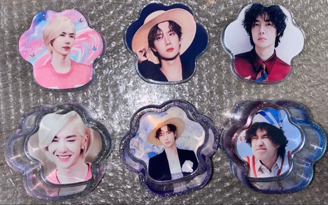 陳情令　シャオジャン　ワンイーボー　肖战 王一博 レジン小物入れ　蓋付き17点