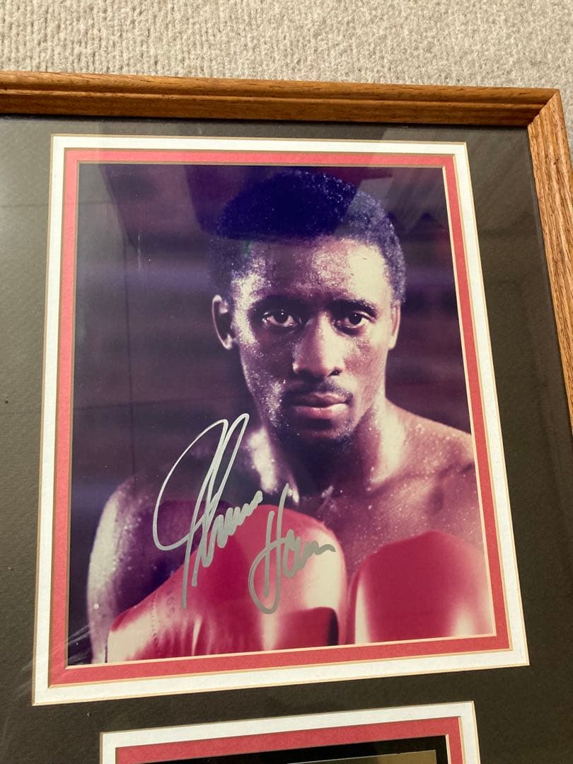 トーマス・ハーンズ 直筆サイン入り写真 フレーム付き