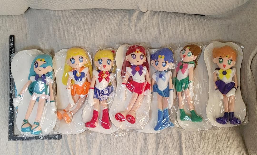 激レア1994年 美少女戦士セーラームーンS ぐにゃぐにゃシリーズ 全7種