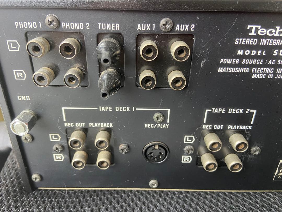 稼働品　technics プリメインアンプsu-3200