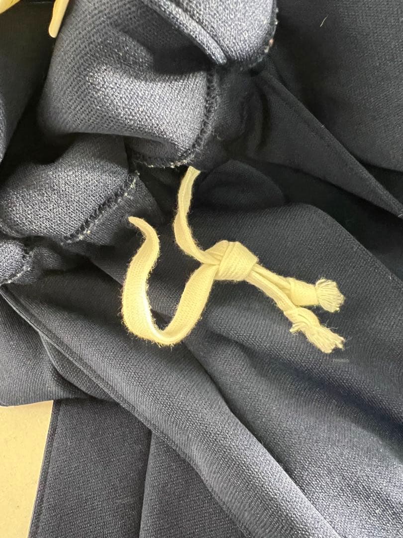 コムデギャルソン ジャージ プリーツ スカート ネイビー