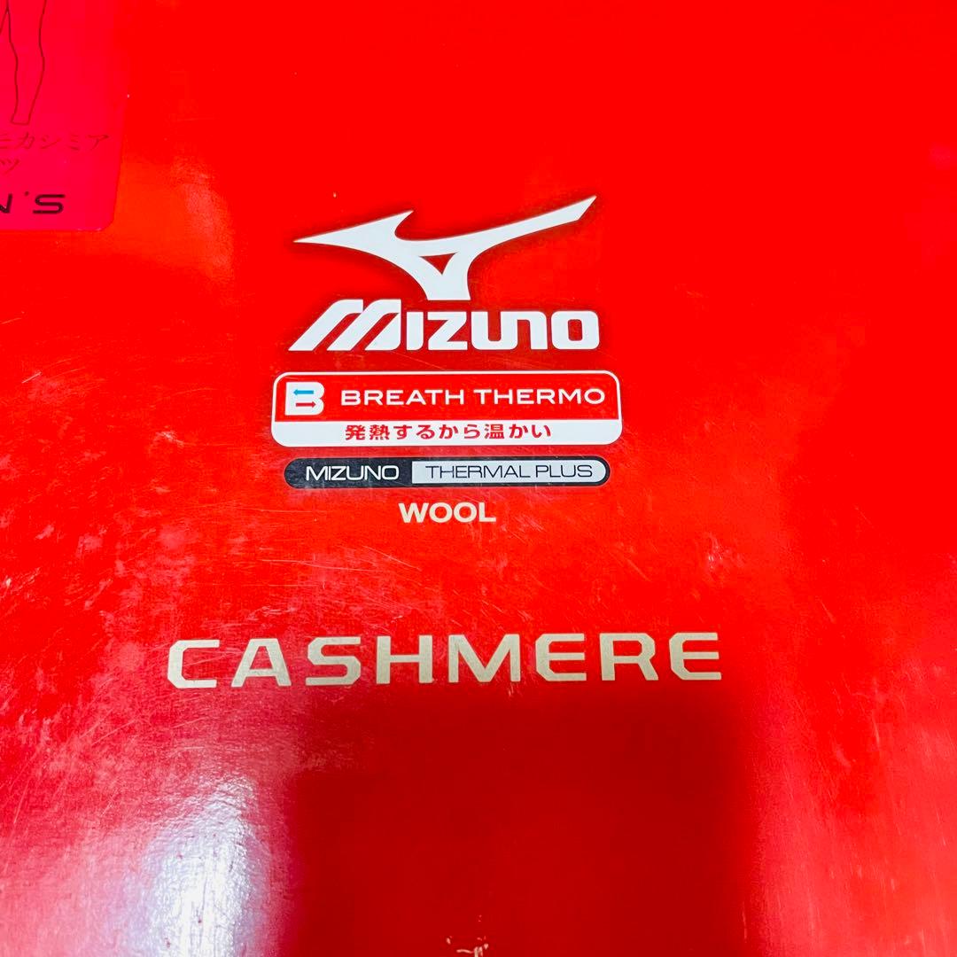 ミズノ　ブレスサーモ　カシミア　タイツ　メンズ　M カシミヤ　防寒