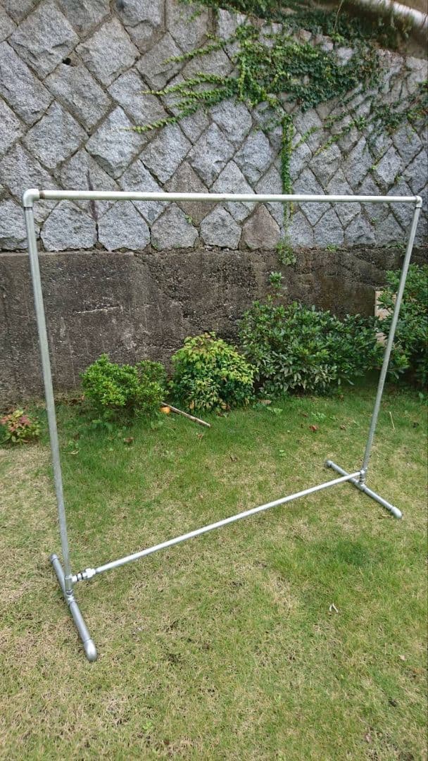 ガス管ハンガーラック　ぱぷりか