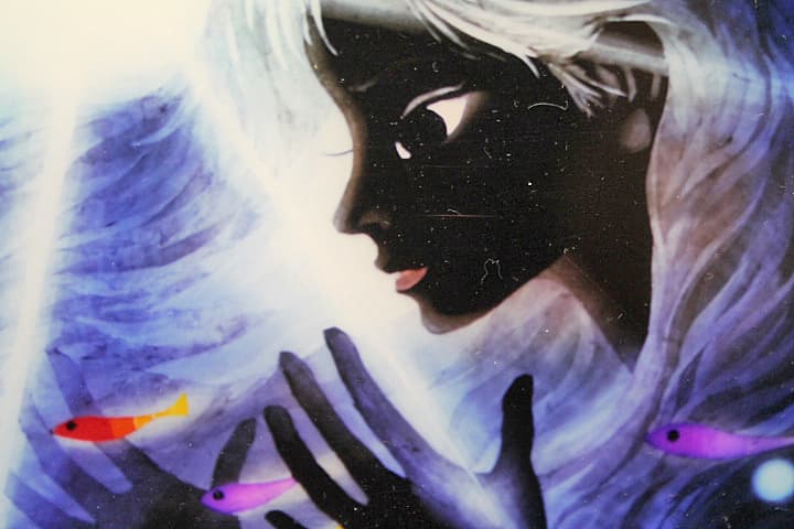 藤城清治 【結衣のうつし絵】 ライトアップアート