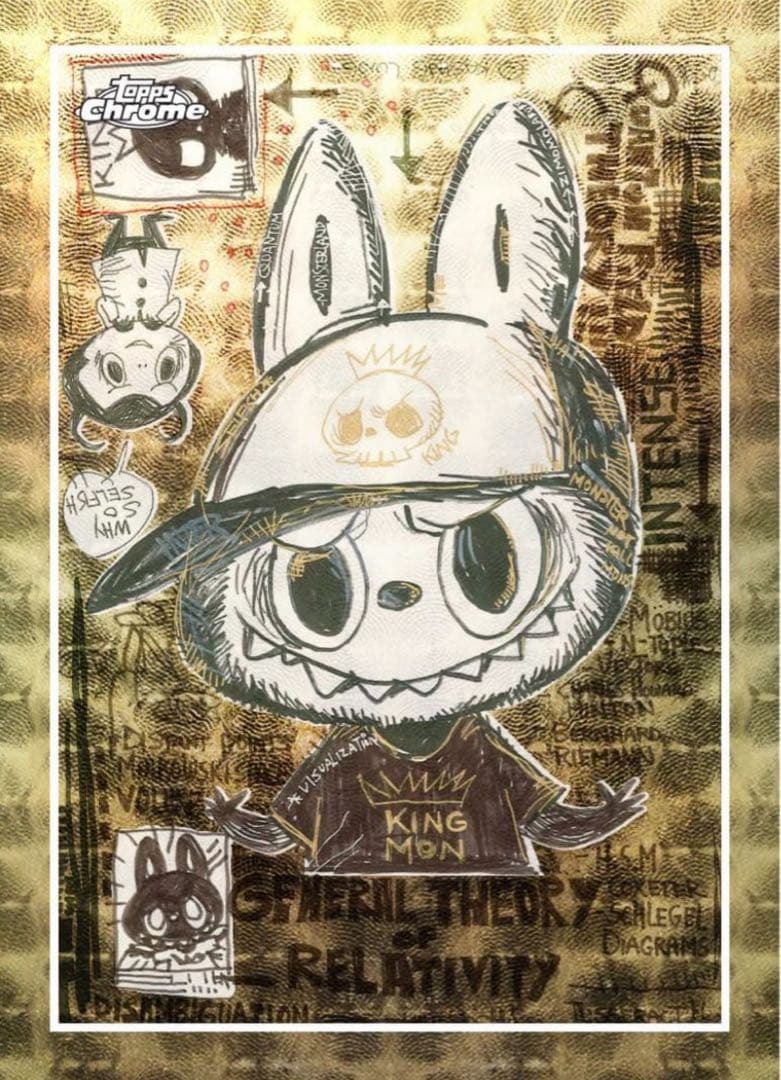 2025 Topps Chrome Labubu 1box 新品・未開封