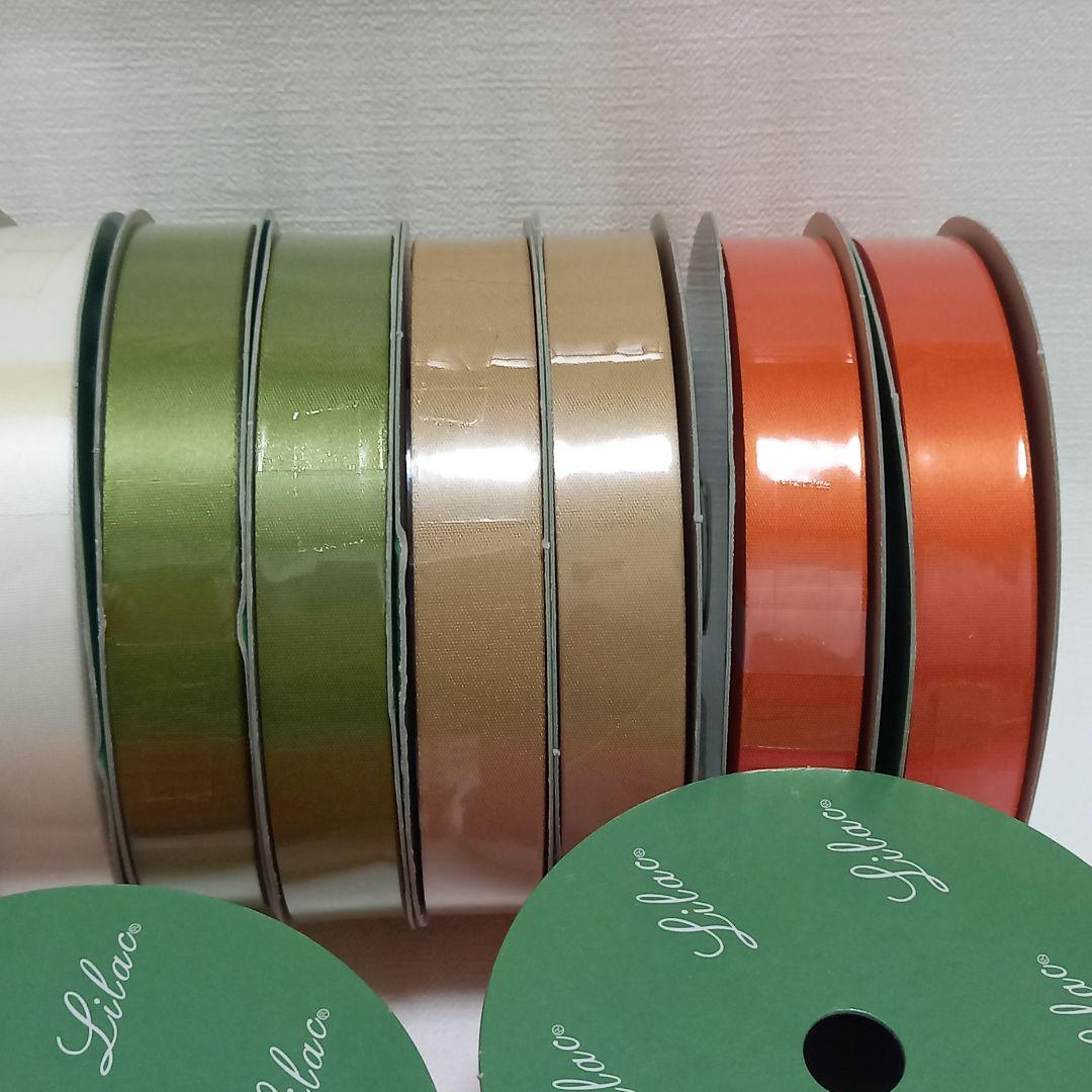 Lilac　ライラック　リボン　まとめ売り　サテンリボン　ストライプリボン　新品