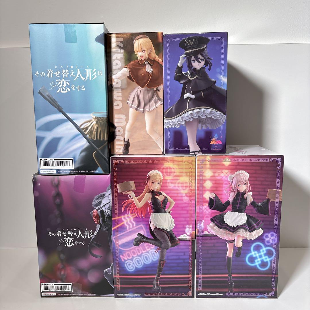 未開封 その着せ替え人形は恋をする 海夢 紗寿叶 フィギュア 6体セット