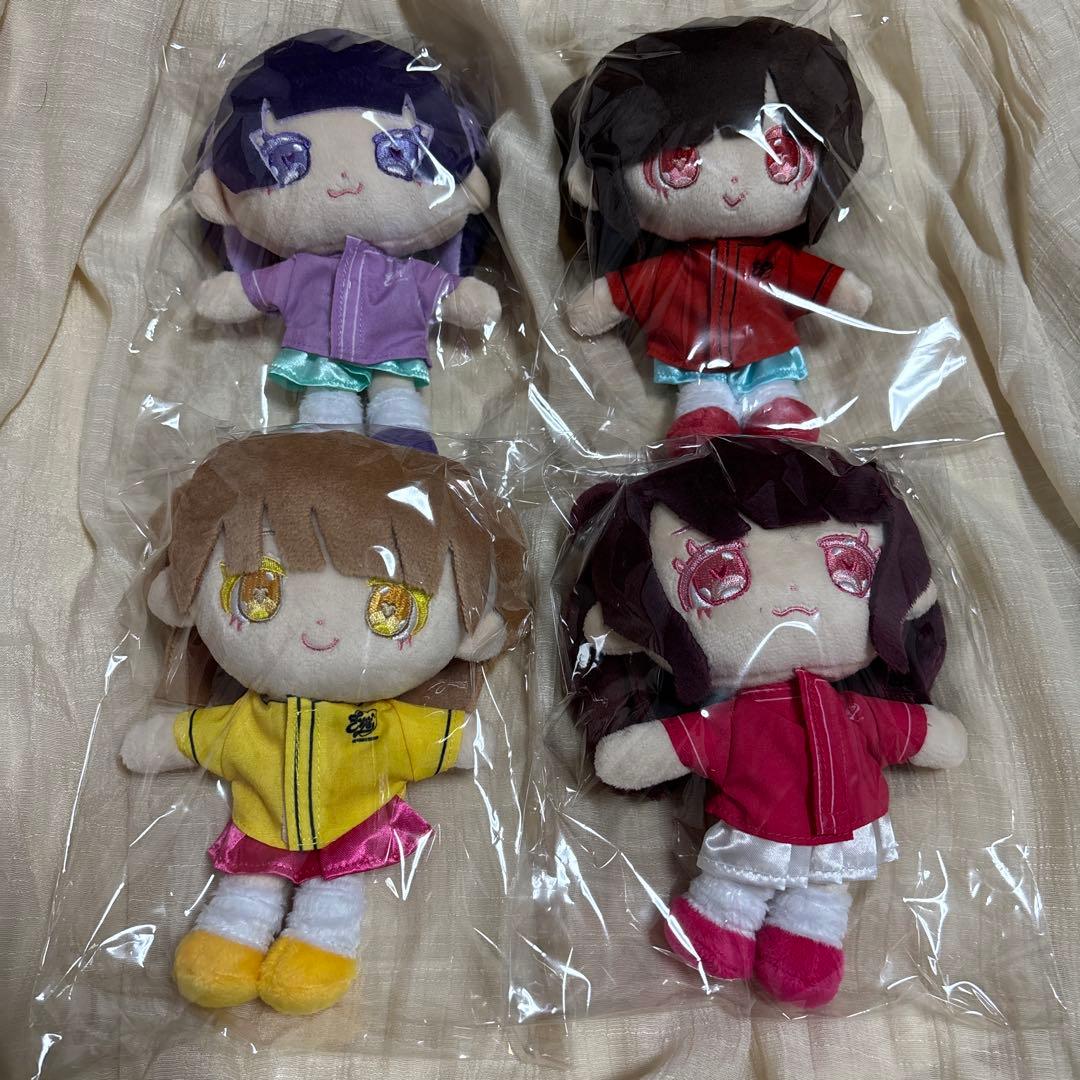 きゅるりんってしてみて きゅるして ぬいぐるみキーホルダー コンプリートセット