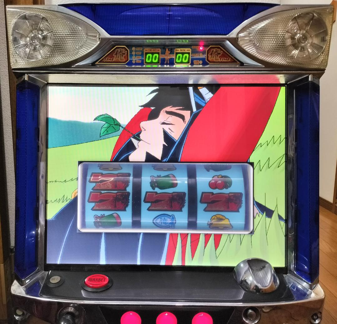 【パチスロ実機】ロデオ★『初代』俺の空【不要機付】４号機・人気台