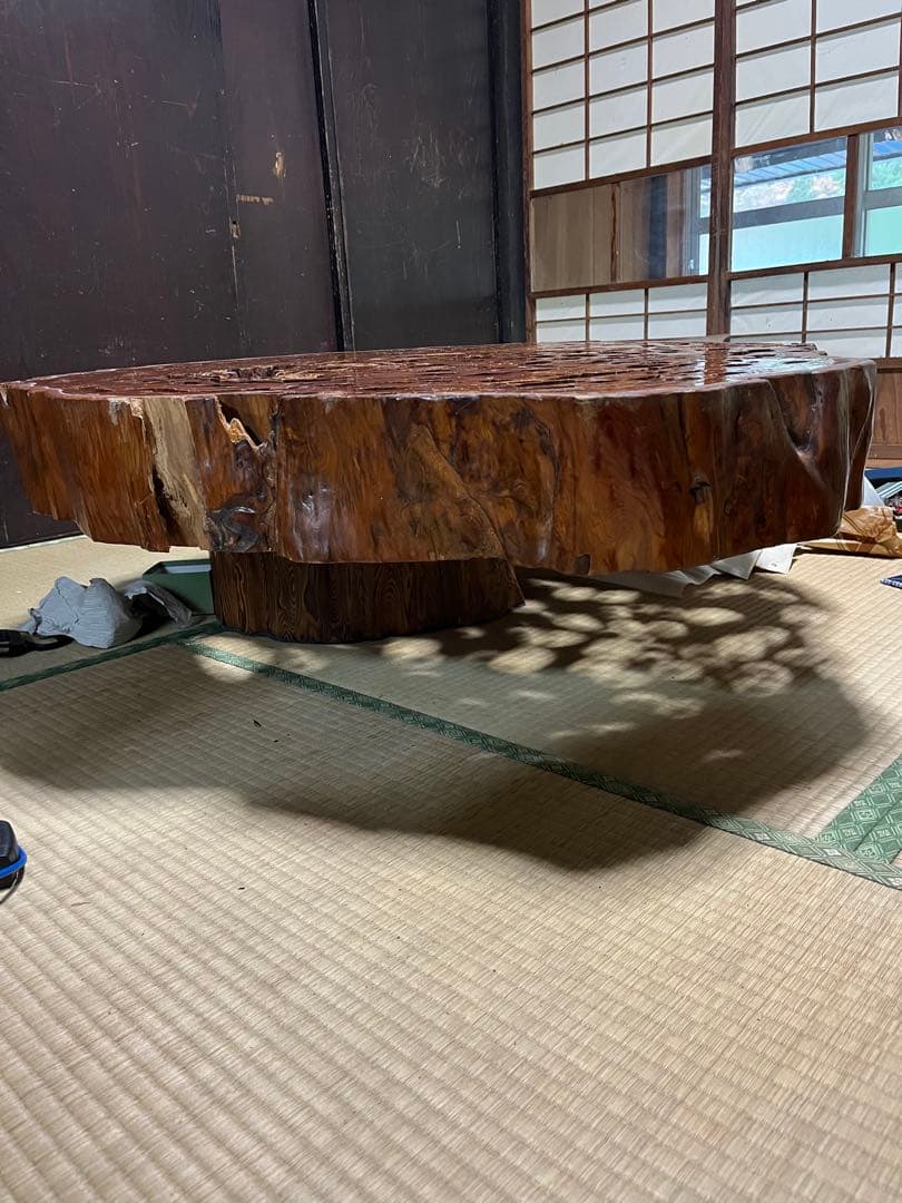 格安！樹齢1000年以上！屋久杉テーブル