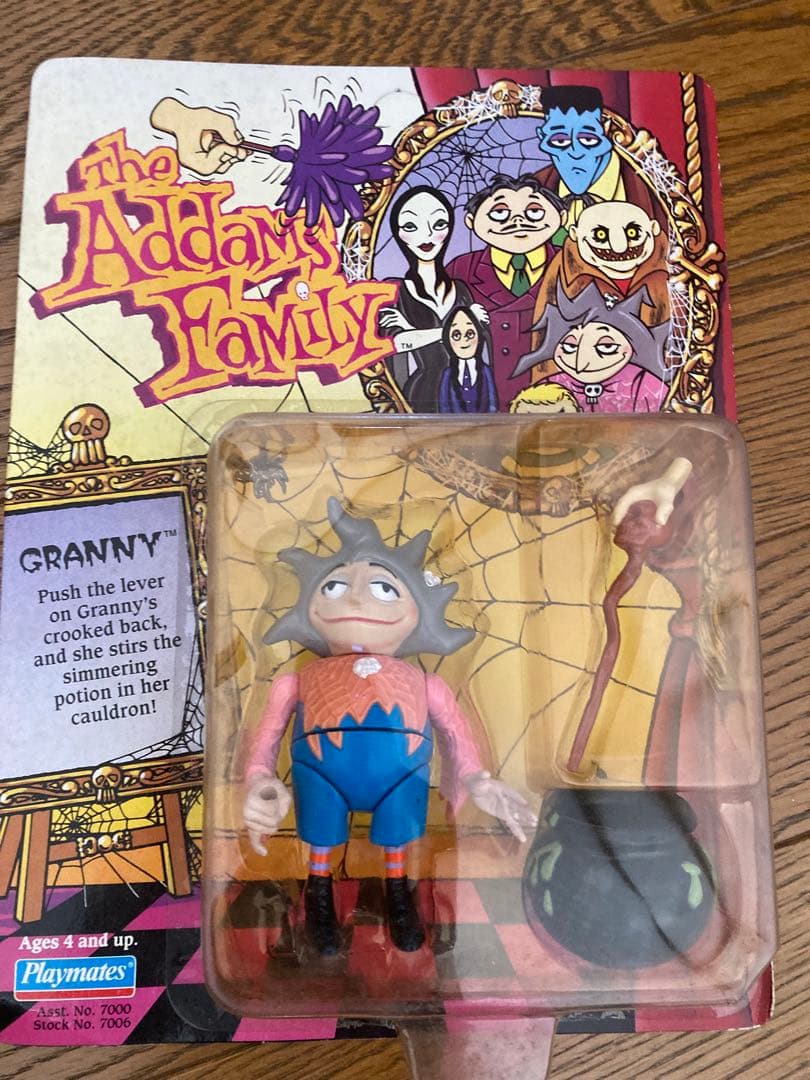 Playmates製アクションフィギュア アダムスファミリー　6体セット