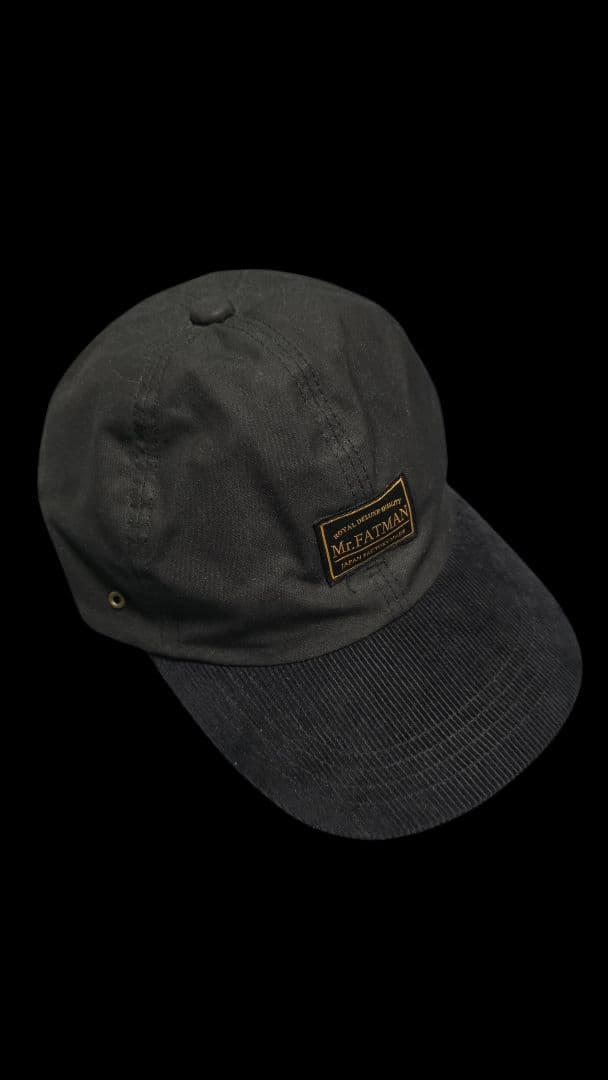 最終売切 Mr.FATMAN Waxed Cotton Baseball Cap