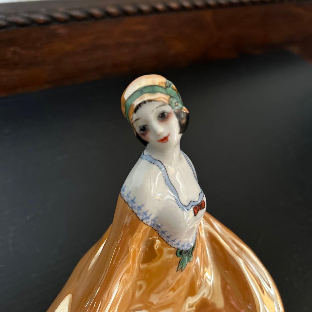 オールドノリタケ　デコレディ　ラスター彩 小物入れ・ピントレー　 アンティーク