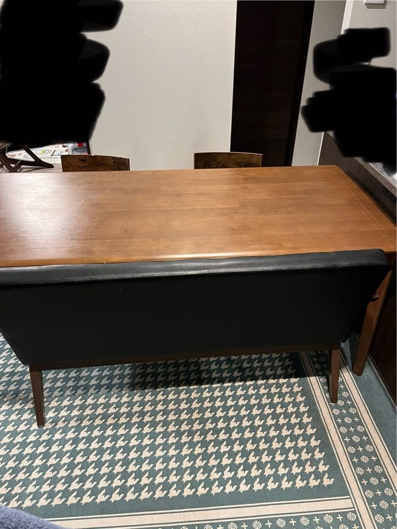 本日限定値下げ中！ダイニングテーブルとソファーセット(６人掛け)