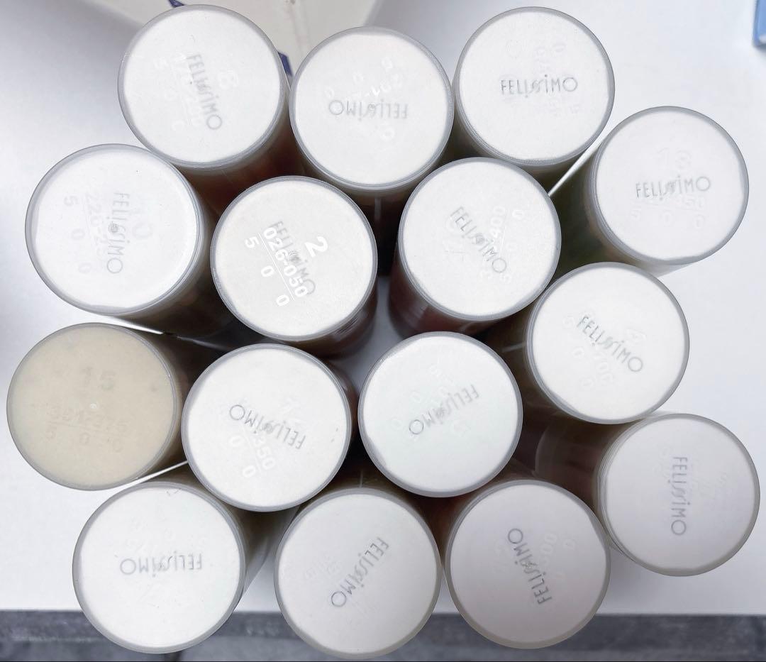 フェリシモ 500色 色えんぴつ 15セットまとめ売り不足あり