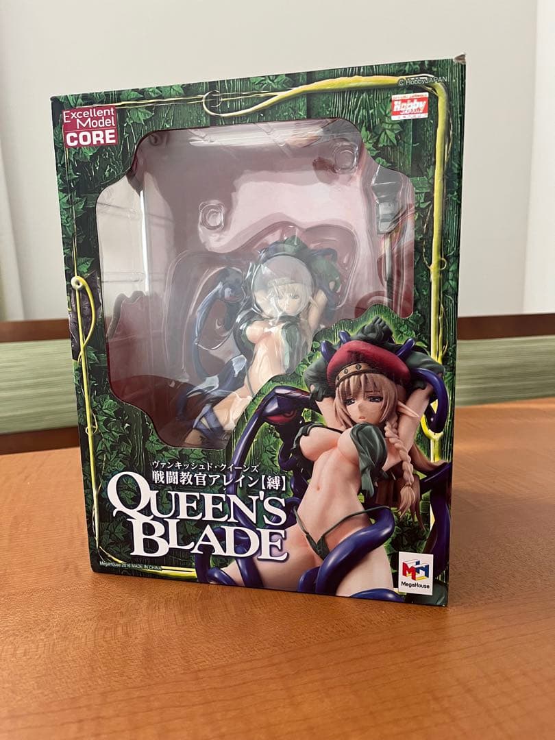 ヴァンキッシュド・クイーンズ　戦闘教官アレイン　縛　フィギュア　特典ポスター付