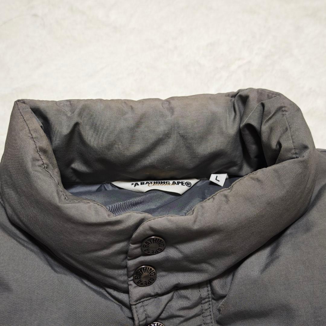 良品✨アベイシングアイプ　ダウンベスト　フェイドグレー