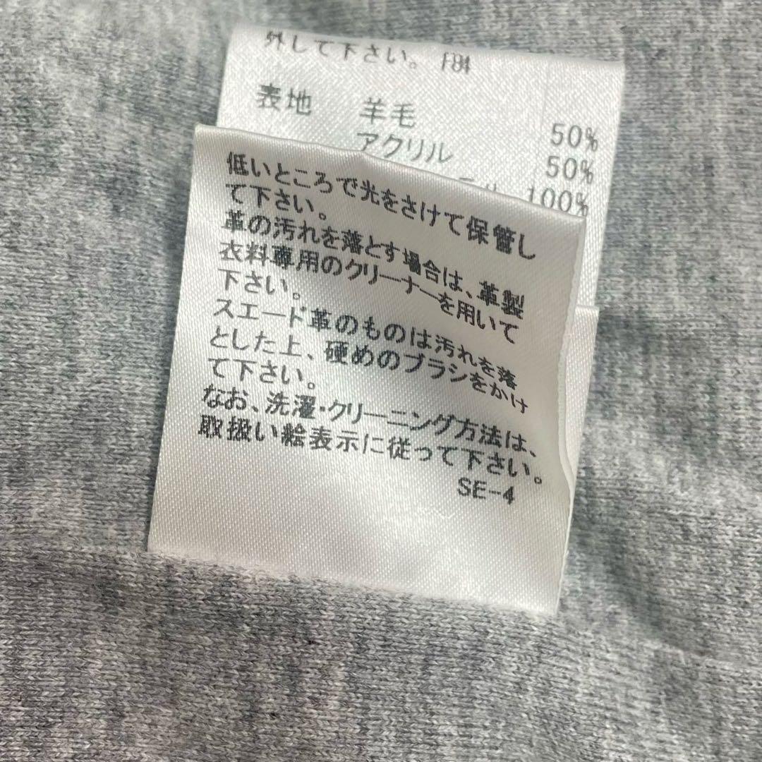 Burberry ブラックレーベル　中綿フーデッドニットベスト　パーカーベスト