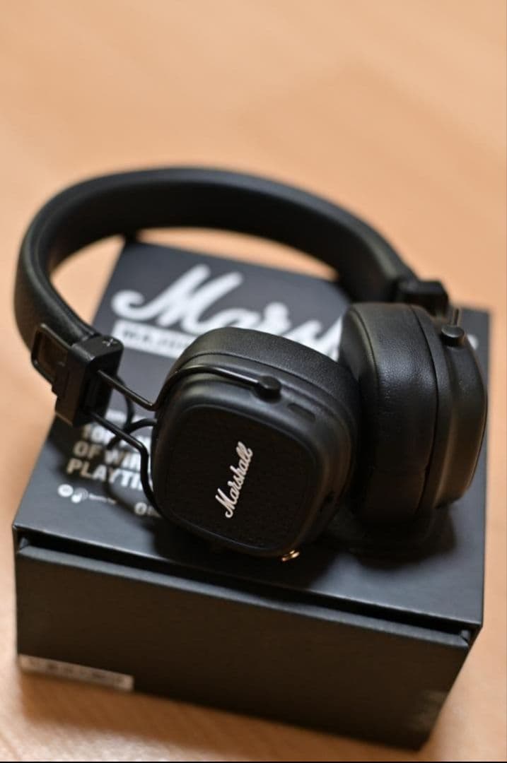 【国内正規品】Marshall Major V ワイヤレスヘッドホン（ブラック）