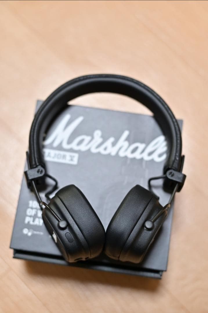 【国内正規品】Marshall Major V ワイヤレスヘッドホン（ブラック）