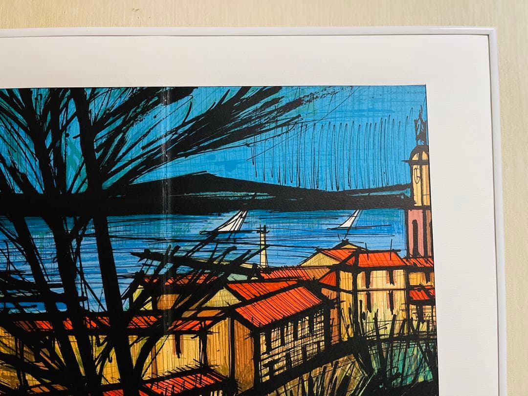 ベルナール・ビュッフェ<小さな海岸> 1979リトグラフ