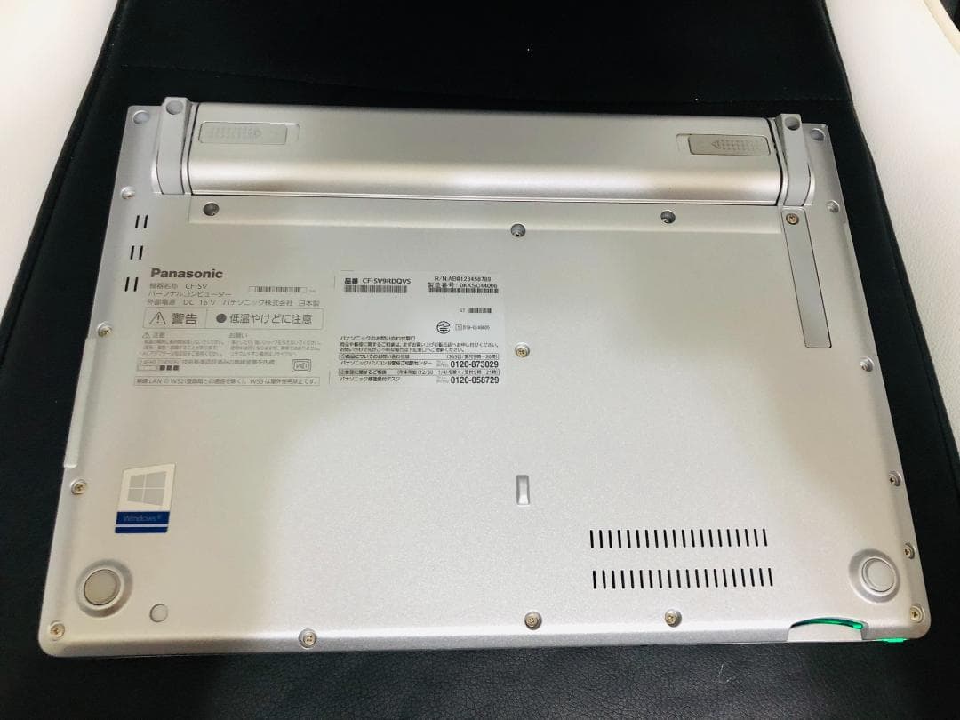 レッツノートSV9 256GB 16GB OFFICE2021バッテリー99％残