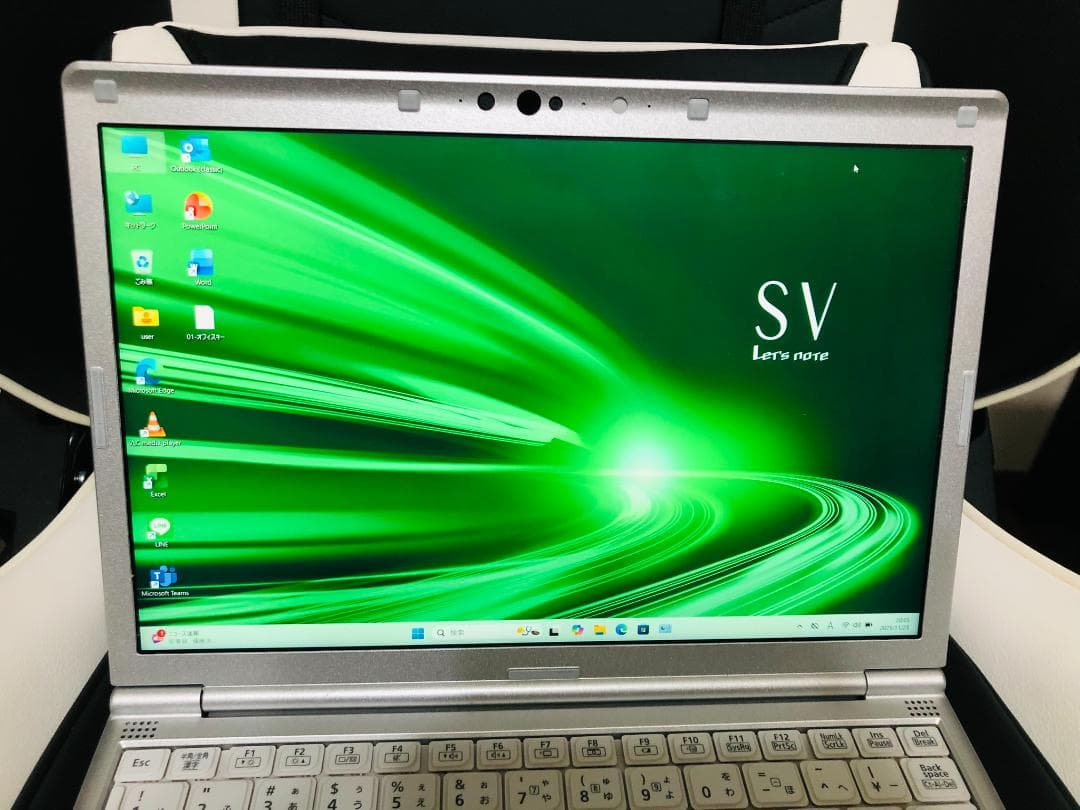 レッツノートSV9 256GB 16GB OFFICE2021バッテリー99％残