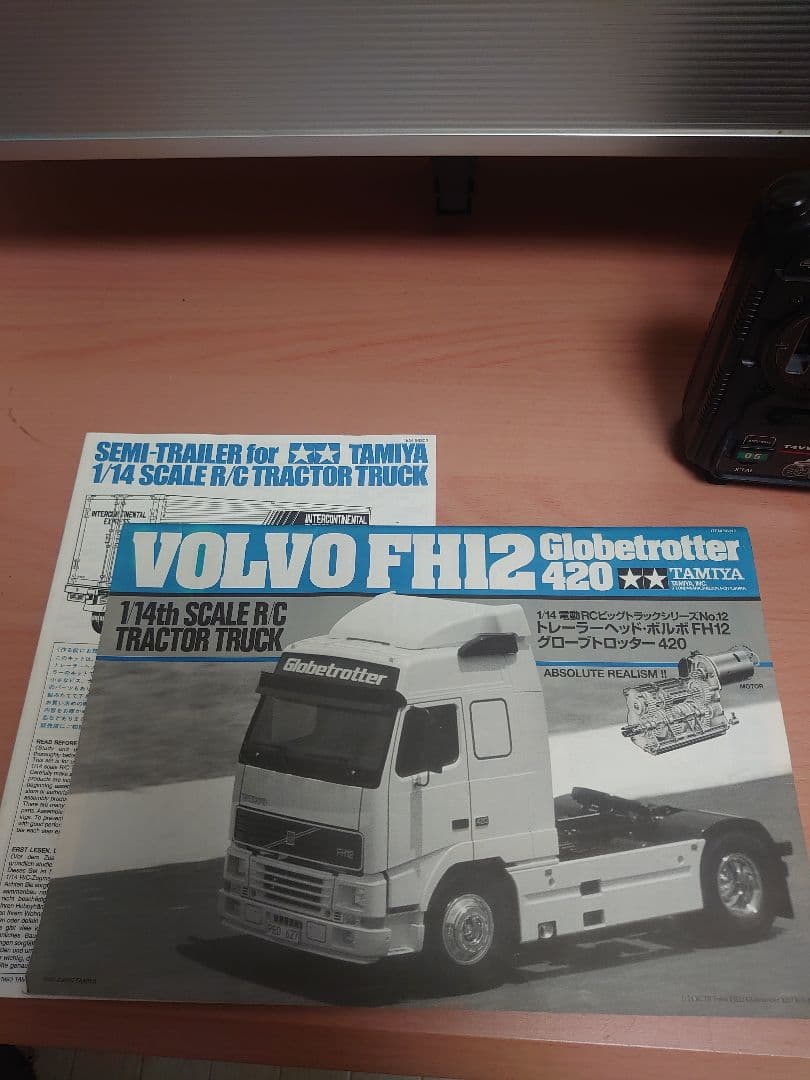 へッドのみタミヤ 1/14 ボルボFH12 ☆ジャンク扱い☆