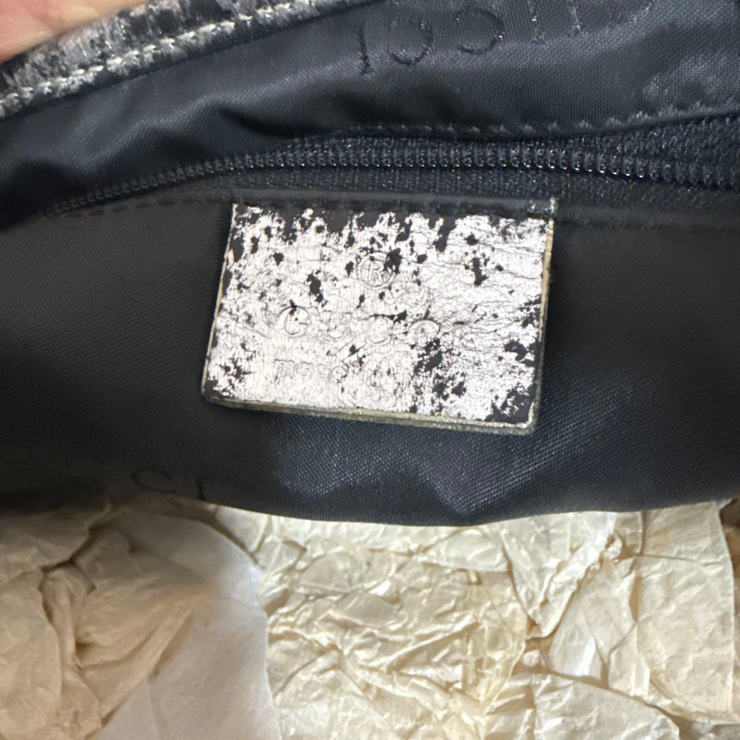 P*e様 GUCCI ジャッキー ショルダーバッグ ベージュ/シルバー