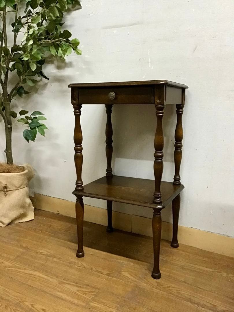 管325☆ナジコ☆Najian☆レトロ☆コンソールテーブル☆花台☆電話台