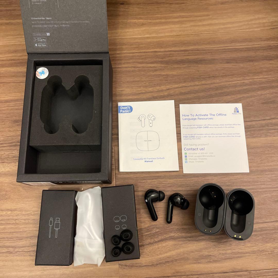Timekettle M3 イヤホン翻訳機 オフライン式